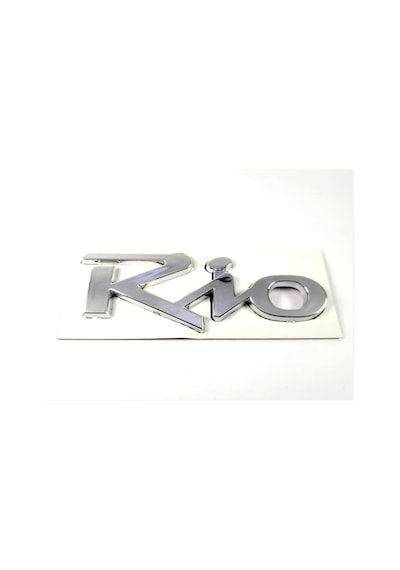 Kıa Rio Bagaj Yazısı Krom (115Mm-35Mm)