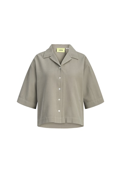 Jack & Jones Kadin Nakis Detayli Resort Yaka Gömlek - Global - 12301042 Vetiver
