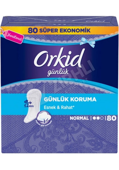 Orkid Günlük Ped Normal 80'li