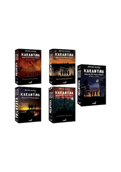 Karantina Serisi Seti-5 Kitap Takım-Kutulu - Beyza Alkoç - İndigo Kitap