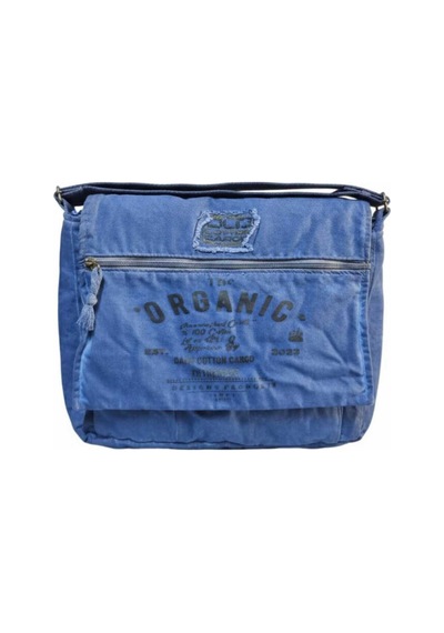 Old Cotton Cargo Mulater Bag Oil Postacı Çantası Lacivert