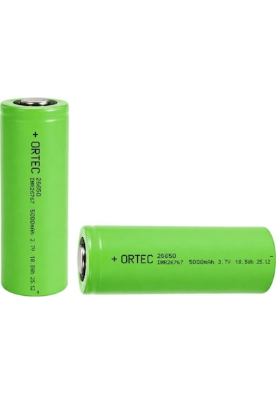 Or-tec 26650 3.7v 5000mah 2c Li-ıon Şarj Edilebilir Pil