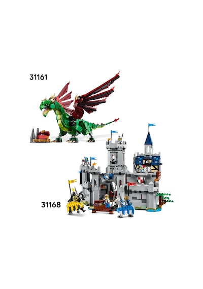LEGO® Creator 3'ü 1 Arada Hayaletli Köşk 31167 - 9 Yaş ve Üzeri için Gemi ve Tren Olabilen Yaratıcı Oyuncak Yapım Seti (736 Parça)