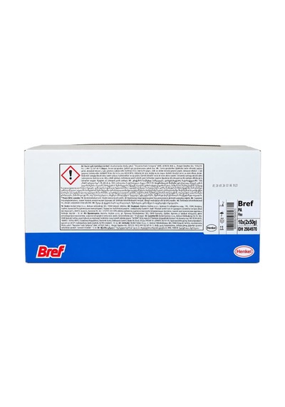 Bref Power Aktiv Klozet Blok Çam Kokulu 50gr X 2'li Paket 10'li Paket