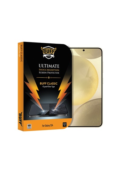 Buff Galaxy Uyumlu S24 Classic Darbe Emici Ekran Koruyucu