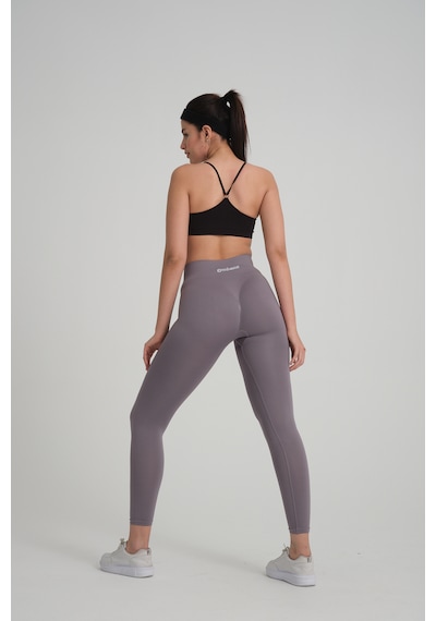 Gymhams Vizon Kalçası Büzgülü Push Up Kalça Şekillendirici Tayt Seamless