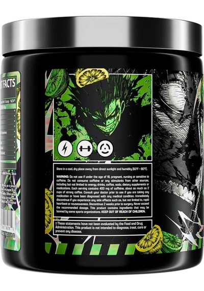 Ultra Stim Pre-workout: Energy, Focus & Power Lemon Lıme 209.64 G.