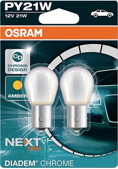 Osram Dıadem 12 Volt Py21w 93 Chrome Desıgn Sarı Işık 7507dc-02b