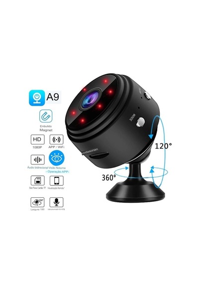 A9 Mini Güvenlik Kamerası Şarjlı