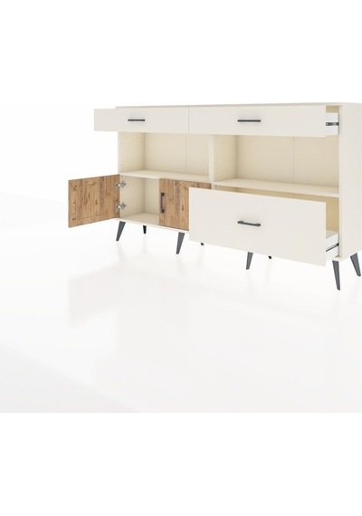 Arges Konsol 2 Raflı 3 Çekmeceli 2 Kapaklı 176x30x99 Aytaşı-çam/a Aytaşı-çam/aytaşı Arges Konsol 2 Raflı 3 Çekmeceli 2 Kapaklı 176x30x99 Aytaşı-çam/a Aytaşı-çam/aytaşı
