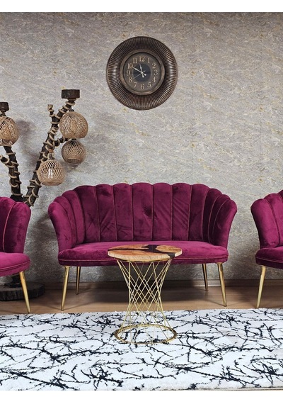 Zafir Papatya Çay Seti Koltuk Takımı Gold Sivriltme Ayak, Balkon, Salon, Ofis, Cafe Koltuk Takımı Bordo Zafir Papatya Çay Seti Koltuk Takımı Gold Sivriltme Ayak, Balkon, Salon, Ofis, Cafe Koltuk Takımı Bordo
