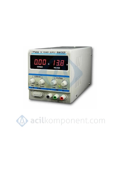 Rxn-302d 0-30volt 0-2amper Ayarlı Marxlow Ayarlı Güç Kaynakları Adaptör Ve Ayarlı Güç Kaynağı
