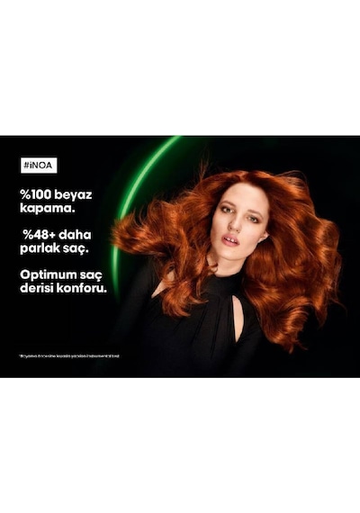 Inoa Orıjınal Yeni Amonyaksız Vegan Saç Boyası 7.4 Kumral Bakır 60ml