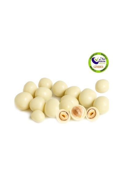 Milat Beyaz Çikolata Kaplı Fındık Draje 1 KG