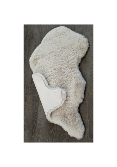 Post Halı 90 Cm / 60 Cm Açık Krem