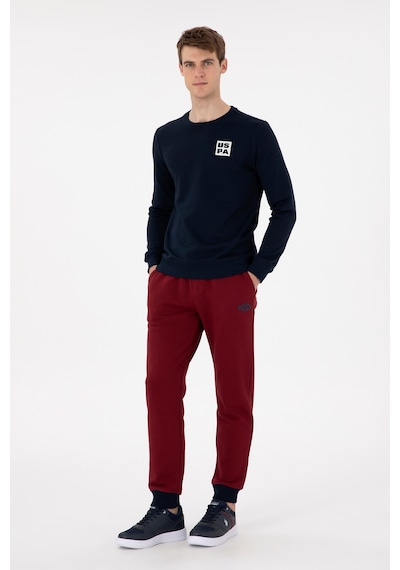 U.S. Polo Assn. Erkek Regular Fit Bisiklet Yaka Lacivert Sweatshirt 50293456-VR033