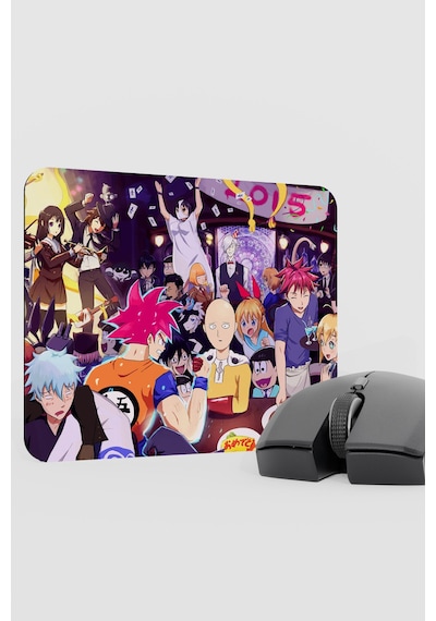 Death Parade Anime V2 - 22x18 Gaming Kauçuk Kaymaz Taban Mouse Pad Fare Altlığı