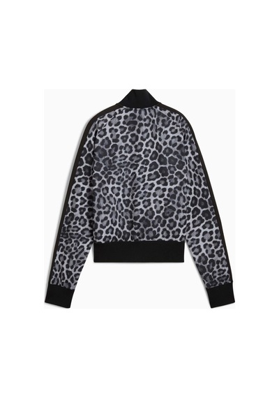 Puma T7 Leo Allover Print Kadın Ceket 632342-01 Çok Renkli