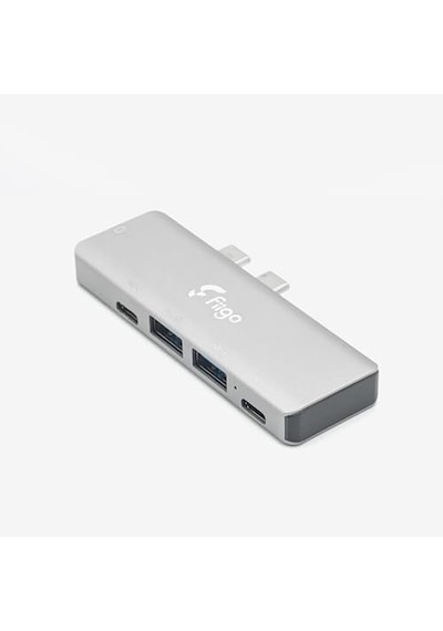 Fiigo Macbook Ve Type-c Cihazlar İçin 5 Portlu Hub
