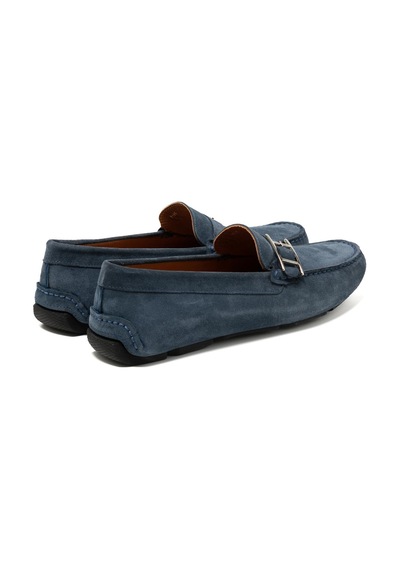 Oxford Klasik Erkek Mo-7574a044-7574 Giuseppe Mengoni İndigo Süet Koyu Lacivert