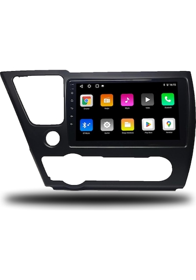 Navigo Honda Civic Amerikan Android Carplay Multimedya 2014-2015 2gb Ram + 32gb Hafıza + 4 Çekirdek