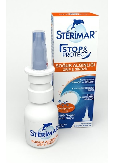 Sterimar Stop & Protect Soğuk Algınlığı Burun Sprey 20 ML