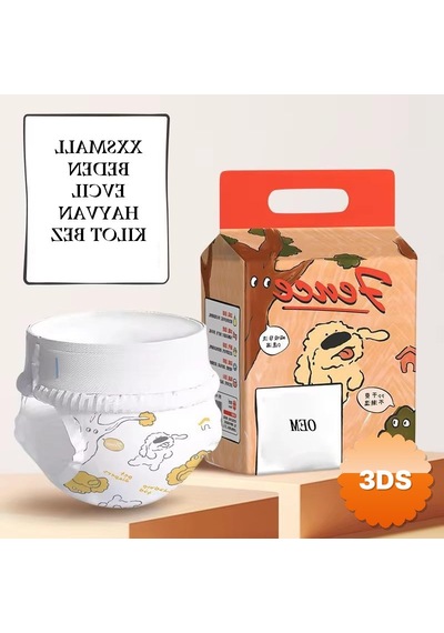 Xxsmall Beden Evcil Hayvan Kilot Bez Ultra Emici Hızlı Kuruyan