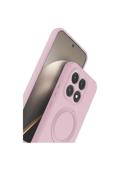 Xiaomi Mi 15t Regal Magsafe Standlı Kapak - Açık Pembe Açik Pembe