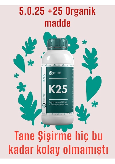 Agroege K -25 Sıvı Potasyum 1 LT