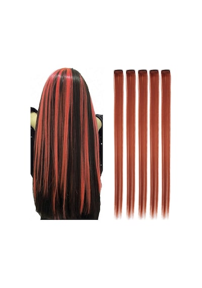 Renkli Sentetik Çıt Çıt / 5 Adet / D26 - Uxfo-571807 Çok Renkli