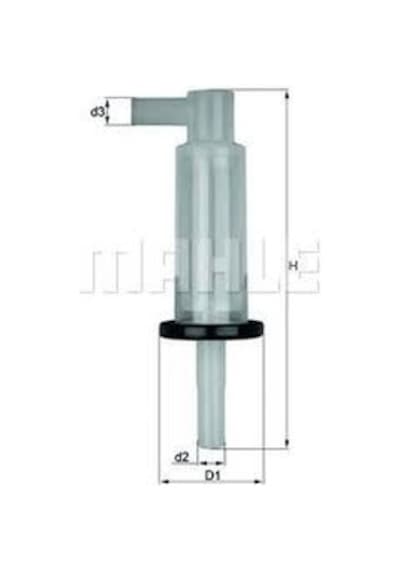 KNECHT KL33OF Mazot Filtresi Mercedes W123 W124 200D Unımog 190G