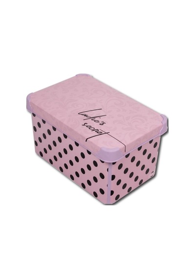 Style Box Ladys Secret Desenli 3 Parça Dekoratif Saklama Kutusu Seti Çok Renkli