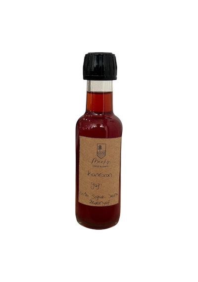 %100 Doğal Sarı Kantaron Yağı Soğuk Sıkım Zeytinyağlı El Yapımı 100 Ml Katkısız & Saf Bitkisel Yağ