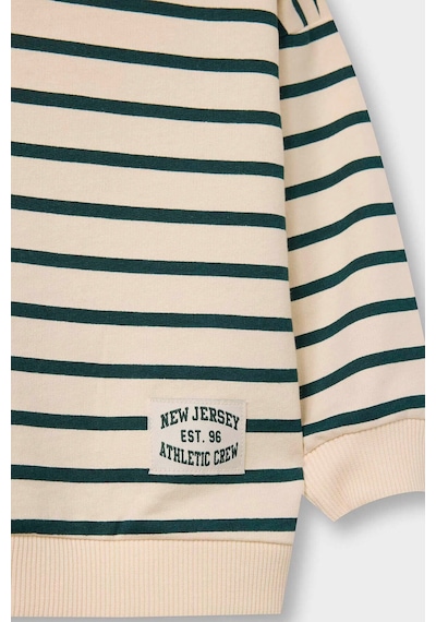 Defacto Erkek Bebek Regular Fit Bisiklet Yaka Çizgili Sweatshirt Kumaşı Sweatshirt E0280a526spbg319 Bej-bg319 Defacto Erkek Bebek Regular Fit Bisiklet Yaka Çizgili Sweatshirt Kumaşı Sweatshirt E0280a526spbg319 Bej-bg319