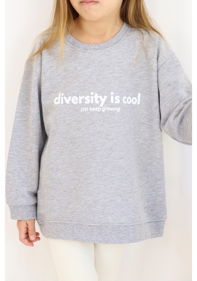 Miababy Diversity Baskılı Unisex Sweatshirt 001