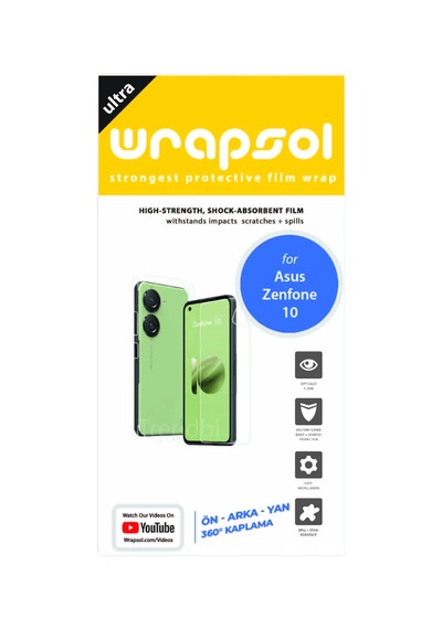Asus Zenfone 10 Full Body 360 Derece Tam Kaplama Film