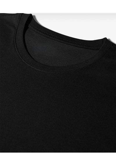 Bürke 5'li Erkek/Unisex Siyah Renk %100 Pamuk Bisiklet Yaka Basic Tişört