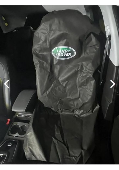 Baskılı Koltuk Kılıfı Land Rover Bez Servis Koruma Kılıf 2 Adet