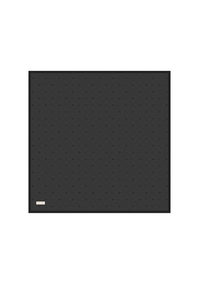 Pierre Cardin Antrasit 90x90 İpek Krep Saten Eşarp Antrasit Antrasit
