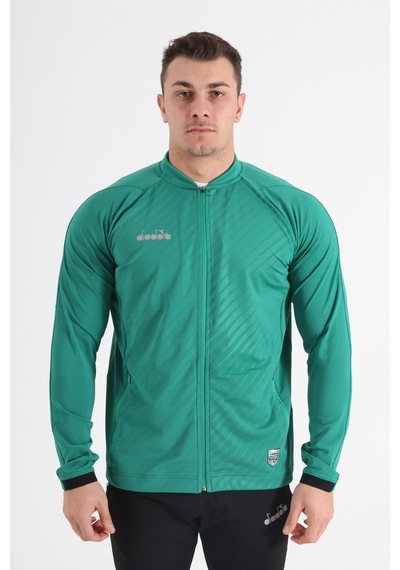 Diadora Elite Kamp Eşofmanı Tek Üst Yeşil