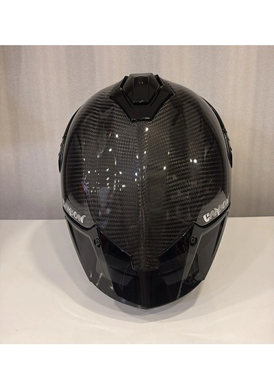 Kask Sway 861f D Carbon Parlak Siyah