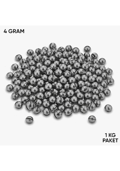 Kıstırma Yarma Kurşun - Kesikli Olta Kurşunu - 4 Gram 1 Kg