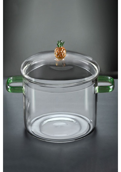Borglas Ananas Serie Cam Derin Tencere 16 cm