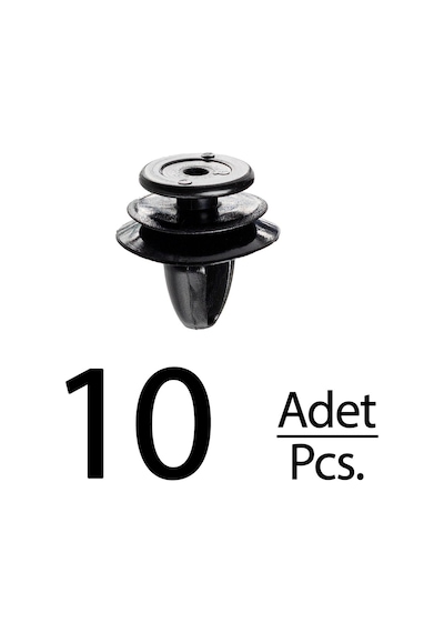Peugeot 206 307 308 Citroen C3 İçin Kapı Döşeme Klips - 10 Adet