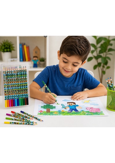 Fatih Kuru Boya Mcraft 12 Çantalı Çok Renkli
