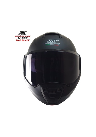 Mts M-969 Matt Black Kask Renkli