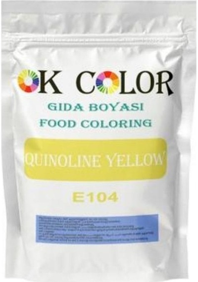 Quinoline Yellow E104 Toz Civciv Sarısı Gıda Boyası 1 Kg