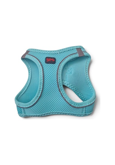 Air Mash Harness Küçük Irk Köpek Göğüs Tasması Okyanus Mavi Mavi
