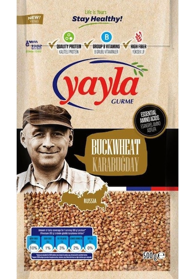 Yayla Gurme Karabuğday Greçka 500 G