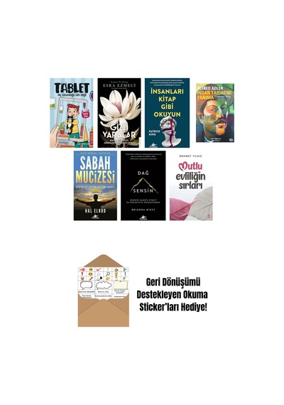 En Çok Okunan Kişisel Gelişim Kitapları 7 Kitap Set